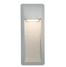 Aplique LED de pared gris empotrado 8W Tecnolite