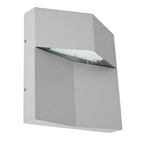 Aplique LED de pared gris superficie 8W Tecnolite