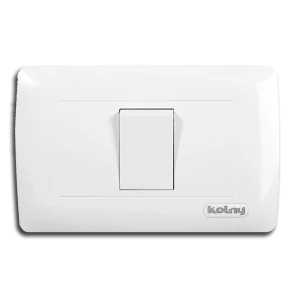 INTERRUPTOR SENCILLO KOLNY BLANCO 3WAY